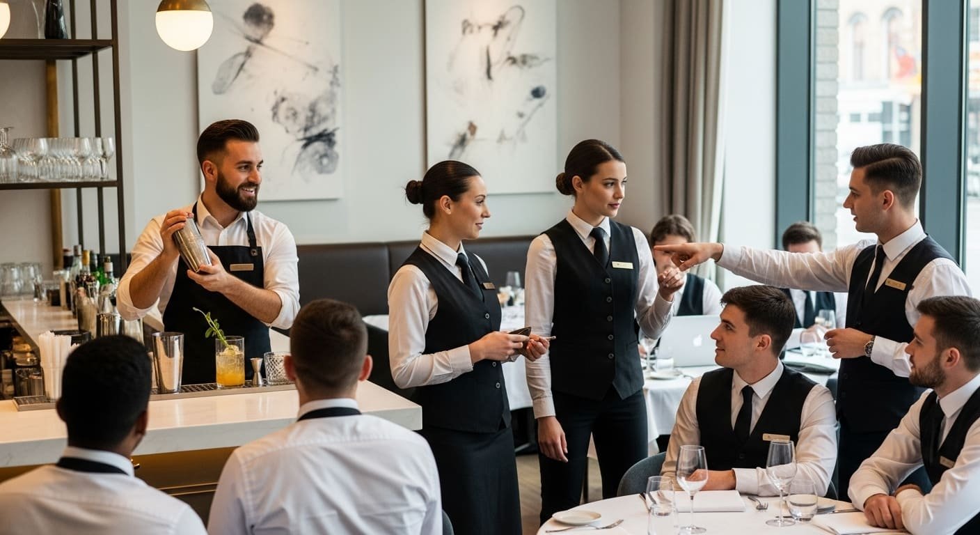 Bartender and server training requirements