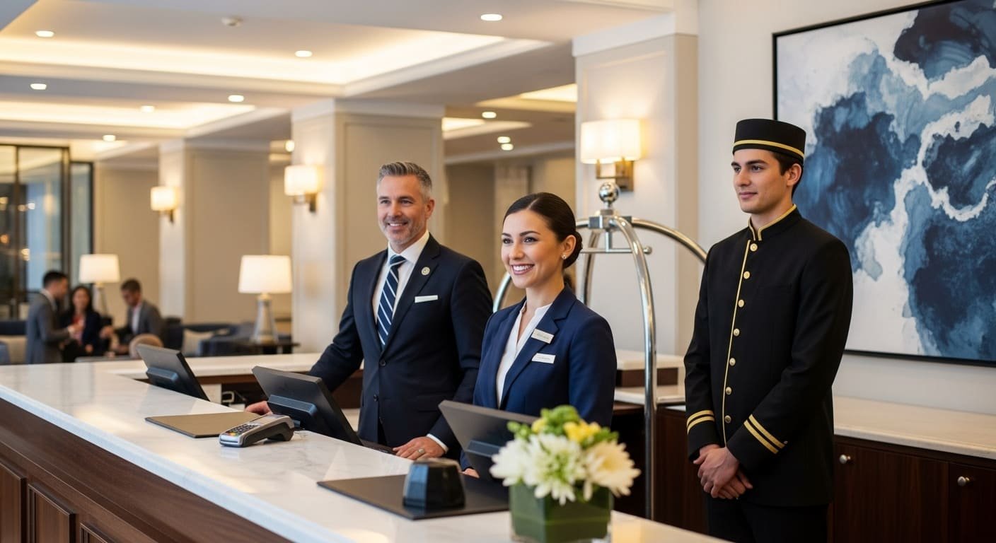 Front desk staff requirements and skills