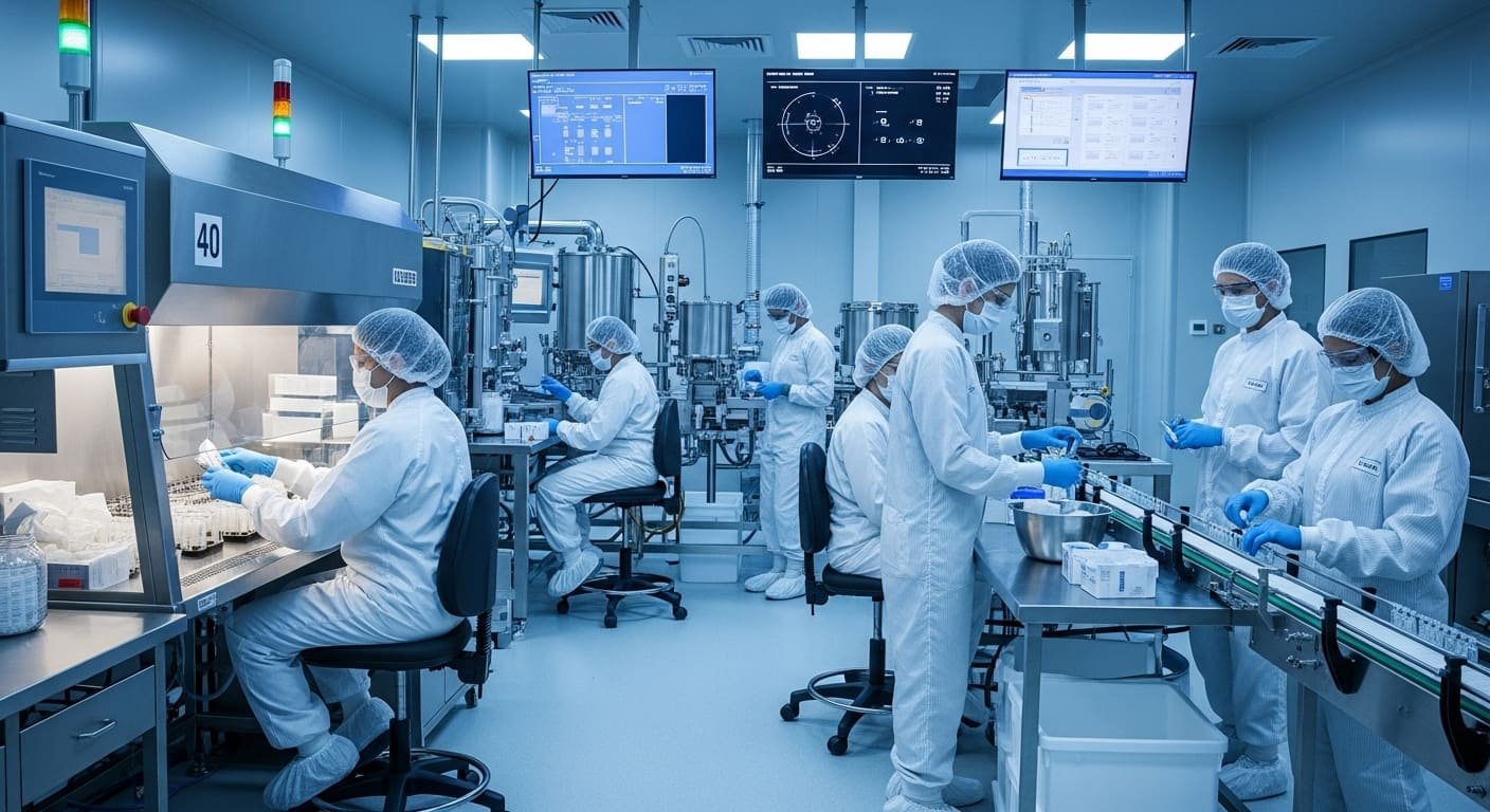 GMP Certified Pharmaceutical Staff