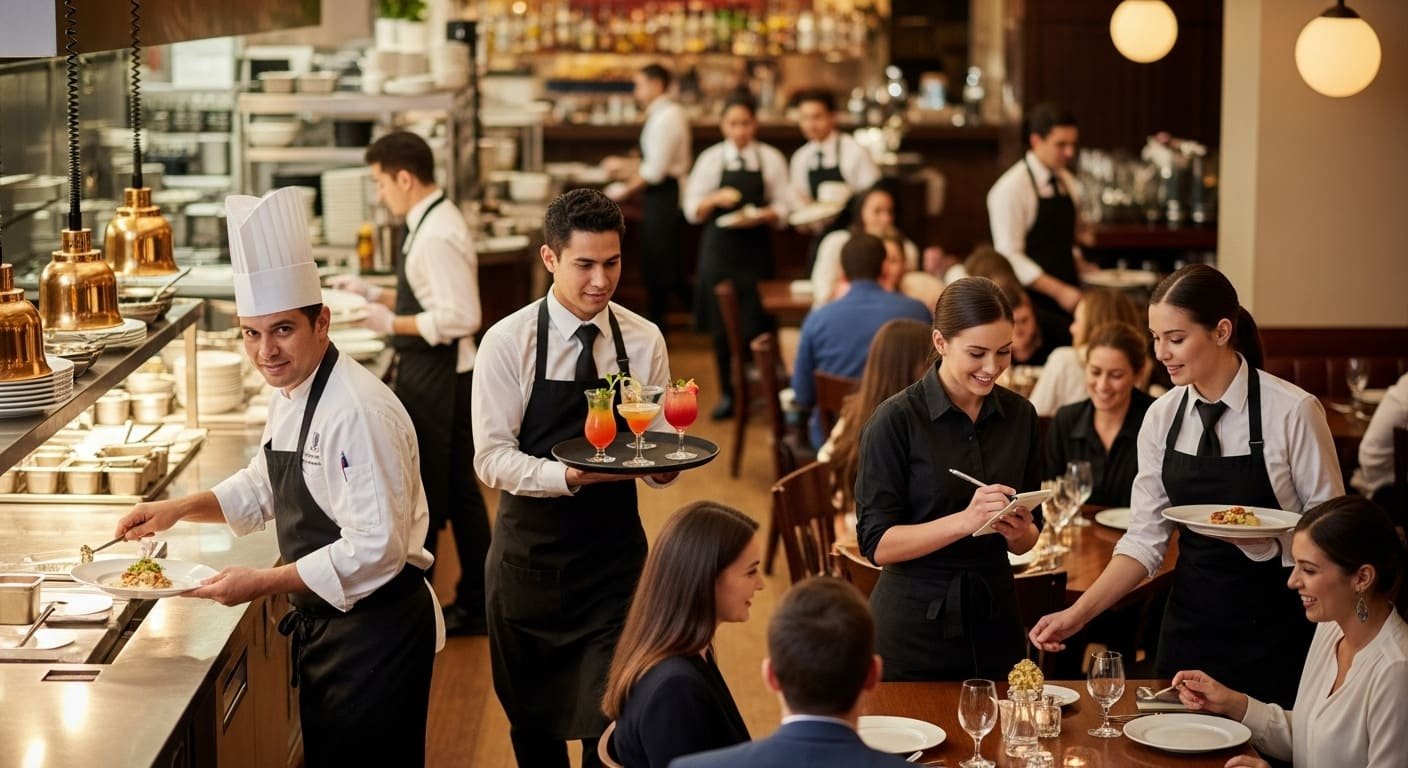 Restaurant opening staffing packages