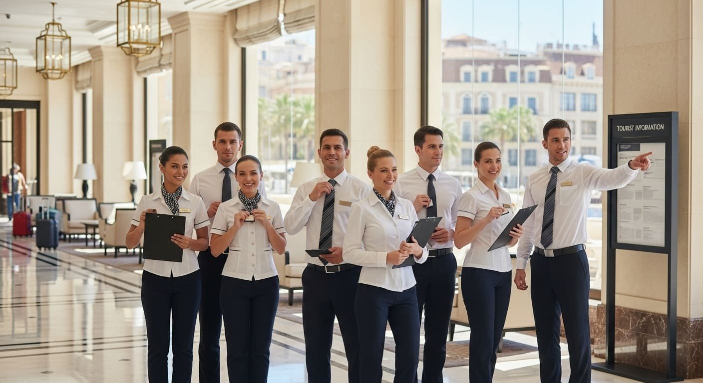 Seasonal hotel staffing for peak tourism