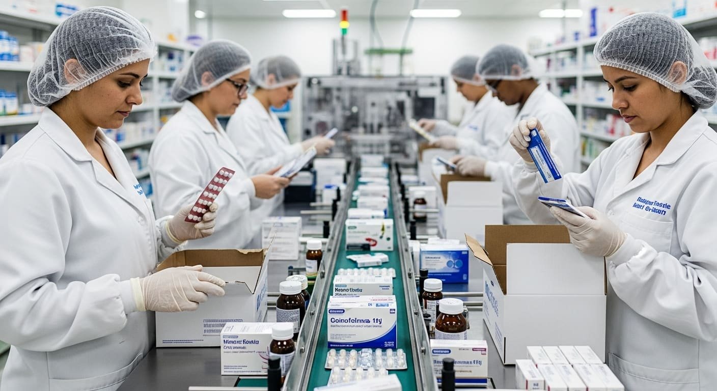 Pharmaceutical packaging staff solutions